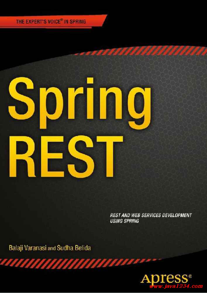 《Spring REST》PDF 下载_Java知识分享网免费Java资源下载
