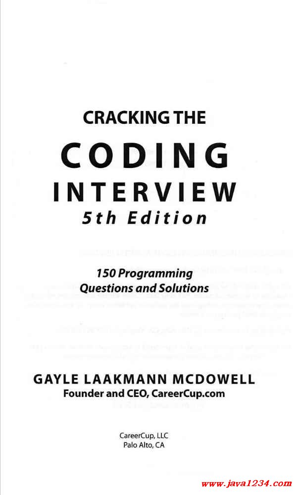 download cracking the coding interview 5th edition pdf