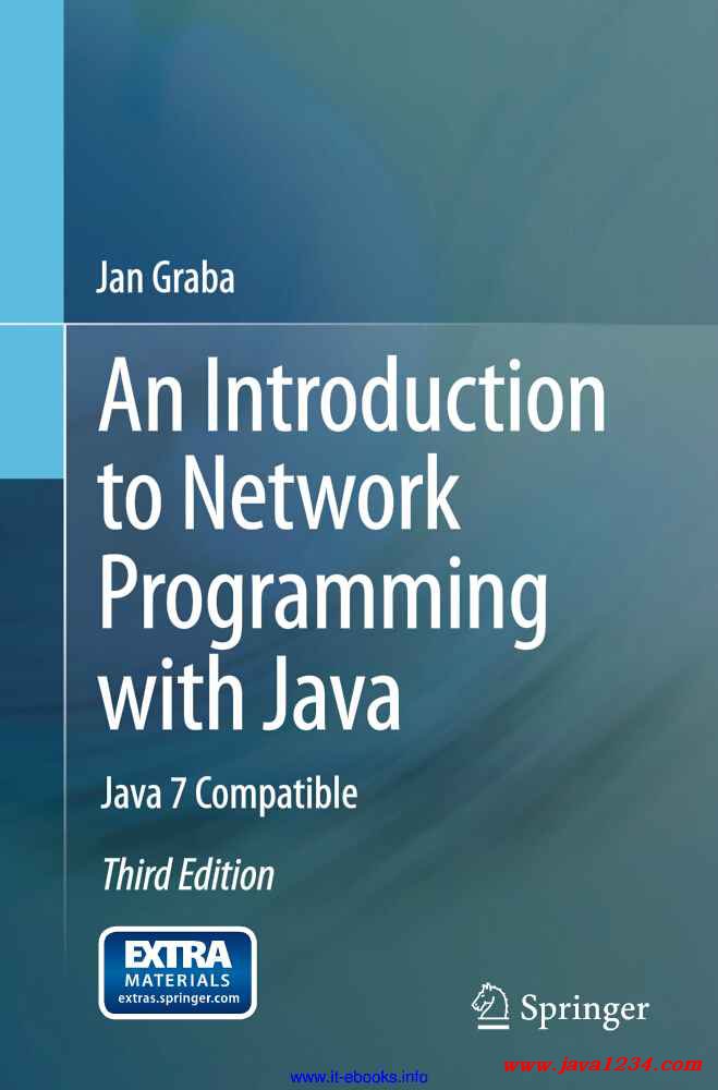 《An Introduction to Network Programming with Java》PDF 下载_Java知识分享网免费