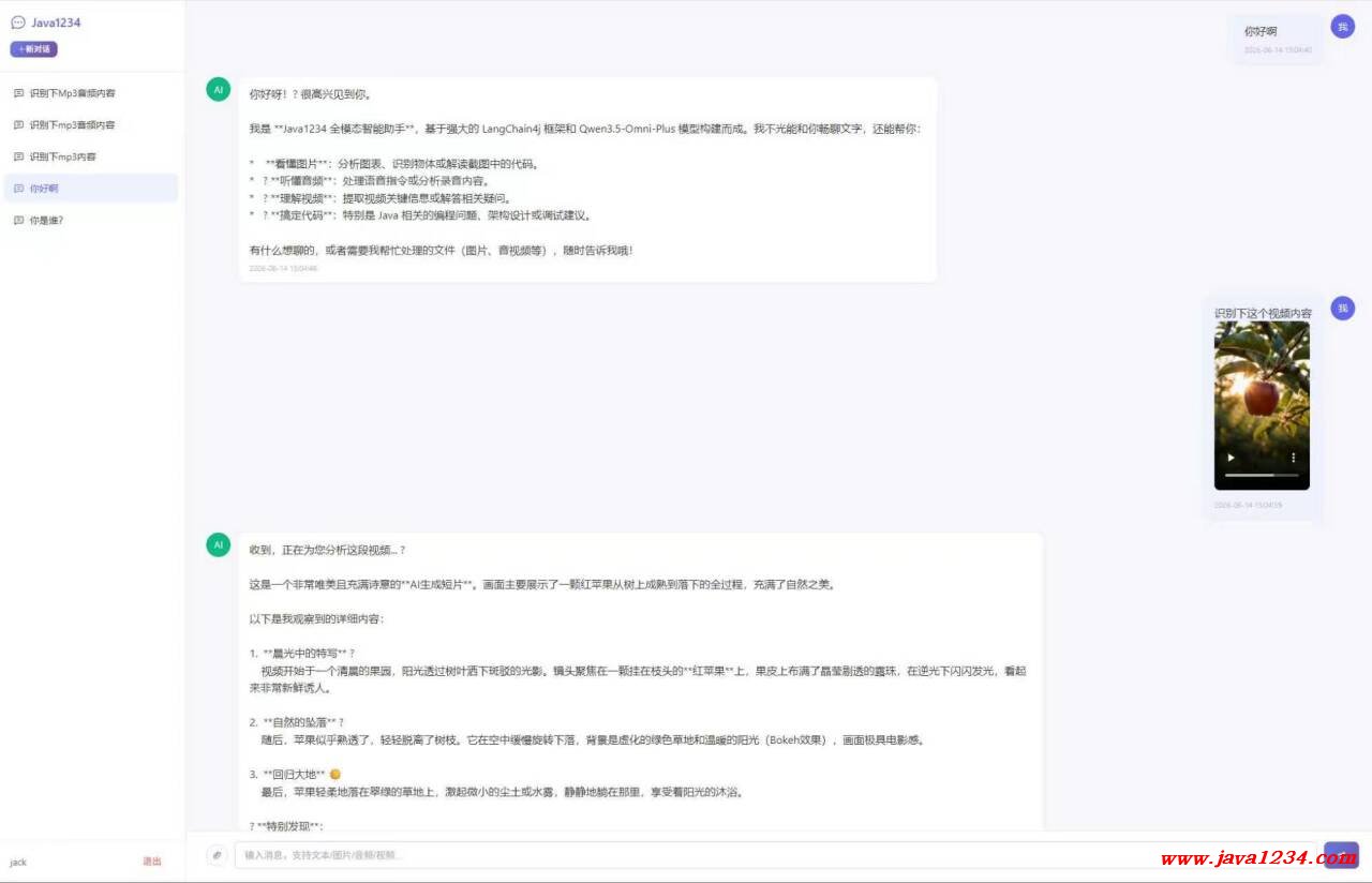 2027版 项目实战 基于LangChain4j的全模态聊天机器人系统 Java Agent项目实战 利用Cursor AI编程实现 图2